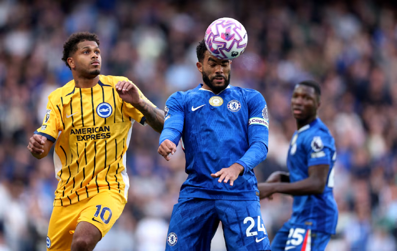 Thành tích thi đấu gần đây của Brighton vs Chelsea
