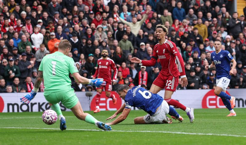 Thành tích thi đấu gần đây của Everton vs Liverpool