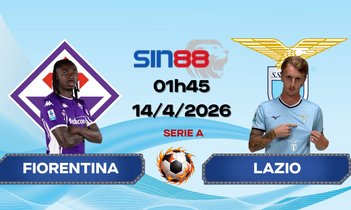 Soi kèo bóng đá Fiorentina – Lazio 01h45 ngày 14/04/2026 – Serie A