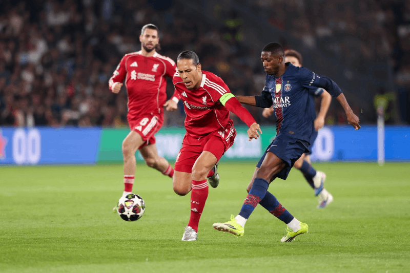 Thành tích thi đấu gần đây của Liverpool vs PSG