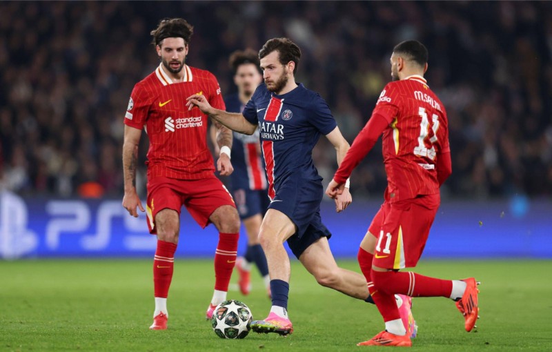 Trước trận đấu PSG vs Liverpool