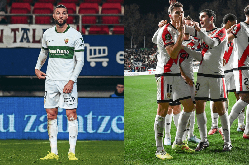 Thành tích thi đấu gần đây của Rayo Vallecano vs Elche