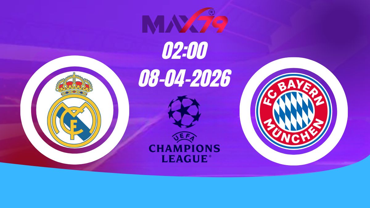 Soi kèo Real Madrid vs Bayern Munich | 02h00 - 08/04/2026 - Champions League