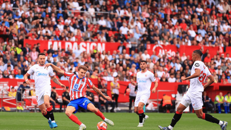Thành tích thi đấu gần đây của Sevilla vs Atletico Madrid