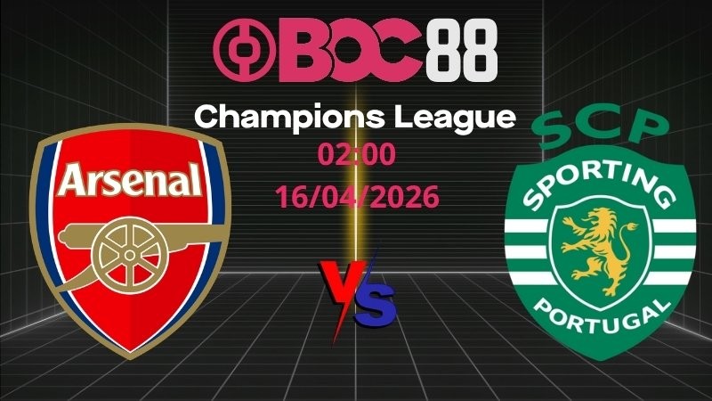 Soi Kèo Arsenal vs Sporting | 02:00 16/04/2026 - Champions League