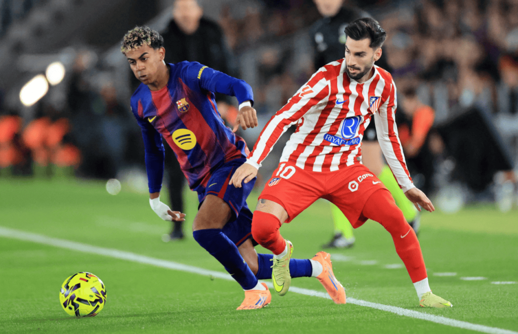 Dự đoán tỷ số Atl Madrid - Barcelona: 1-1