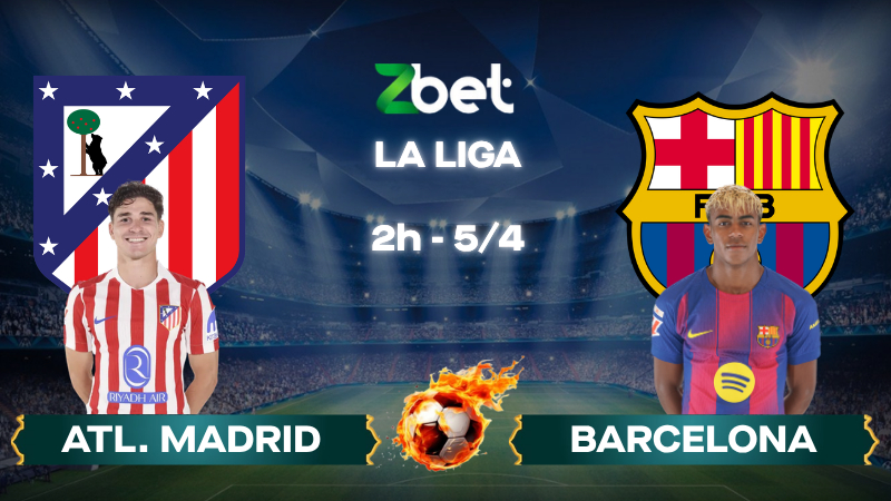 Nhận định soi kèo Atl. Madrid vs Barcelona – 02h00 05/04/2026 – La Liga