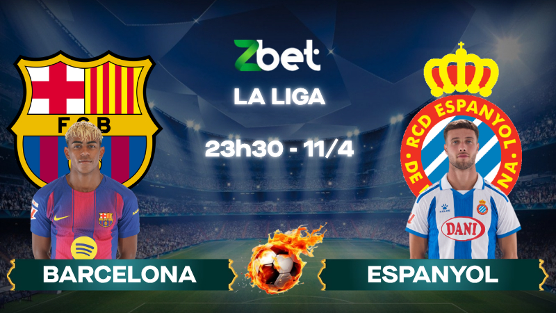 Nhận định soi kèo Barcelona vs Espanyol – 23h30 11/04/2026 – La Liga