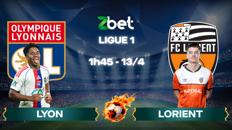 Nhận định soi kèo Lyon vs Lorient – 01h45 13/04/2026 – Ligue 1