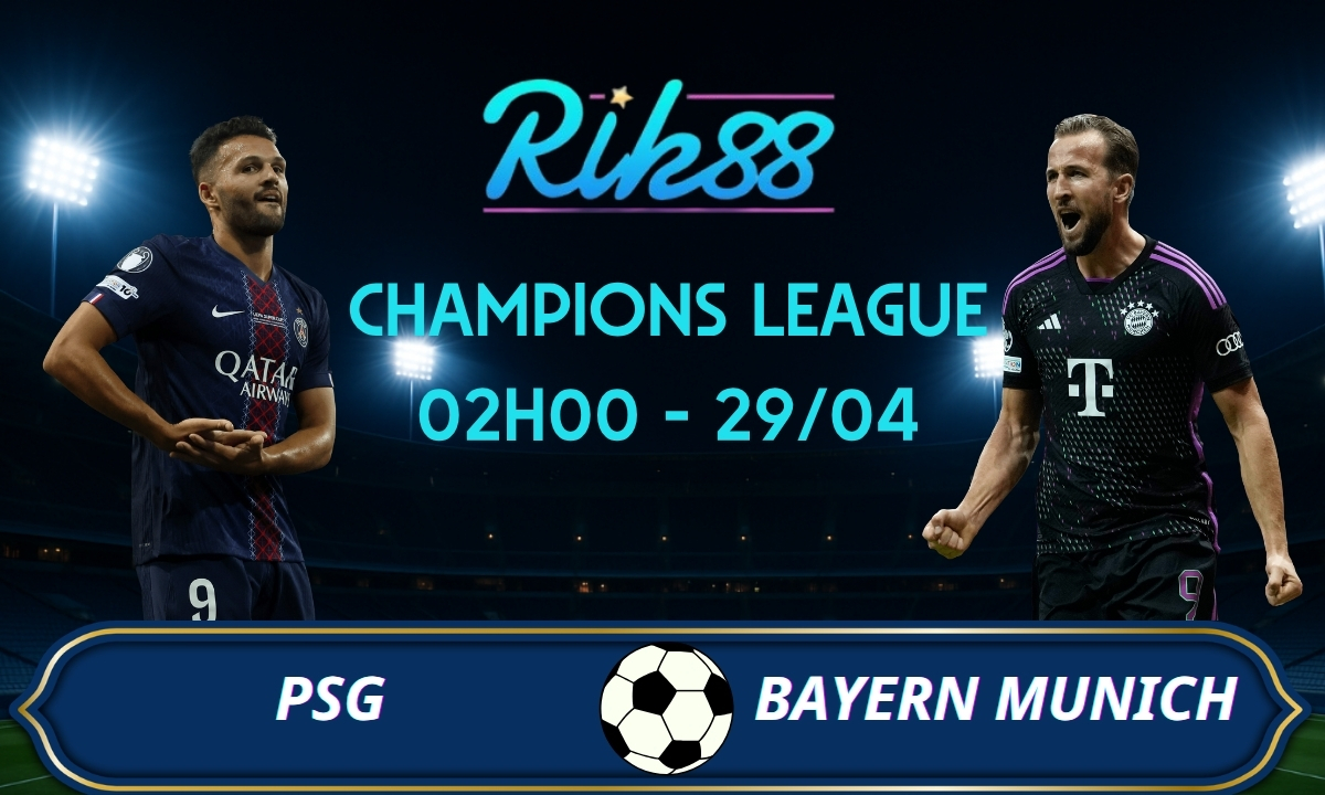 Soi kèo PSG vs Bayern Munich – 02h00 ngày 29/04/2026 – Champions League