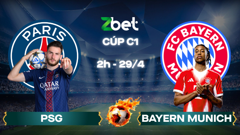 Nhận định soi kèo PSG vs Bayern Munich - 02h00 29/04/2026 - Cúp C1