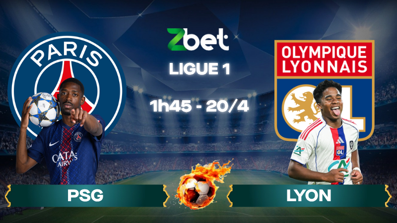 Nhận định soi kèo PSG vs Lyon – 01h45 20/04/2026 – Ligue 1