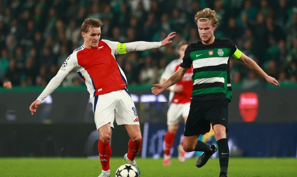 Dự đoán tỷ số Sporting CP - Arsenal: 1-2