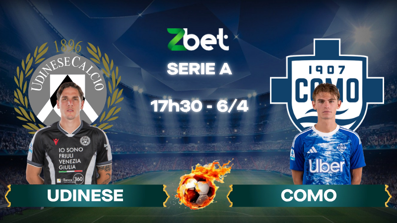 Nhận định soi kèo Udinese vs Como - 17h30 06/04/2026 - Serie A