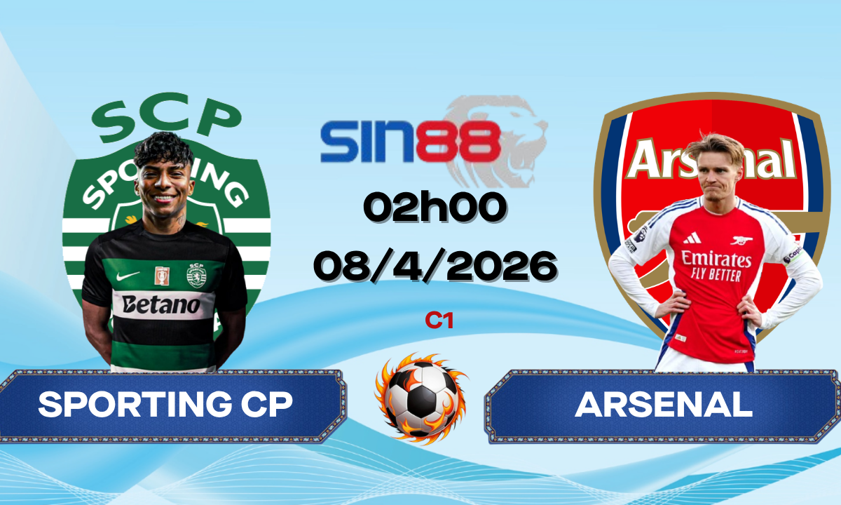 Soi kèo bóng đá Sporting CP - Arsenal 02h00 ngày 08/04/2026 - Champions League