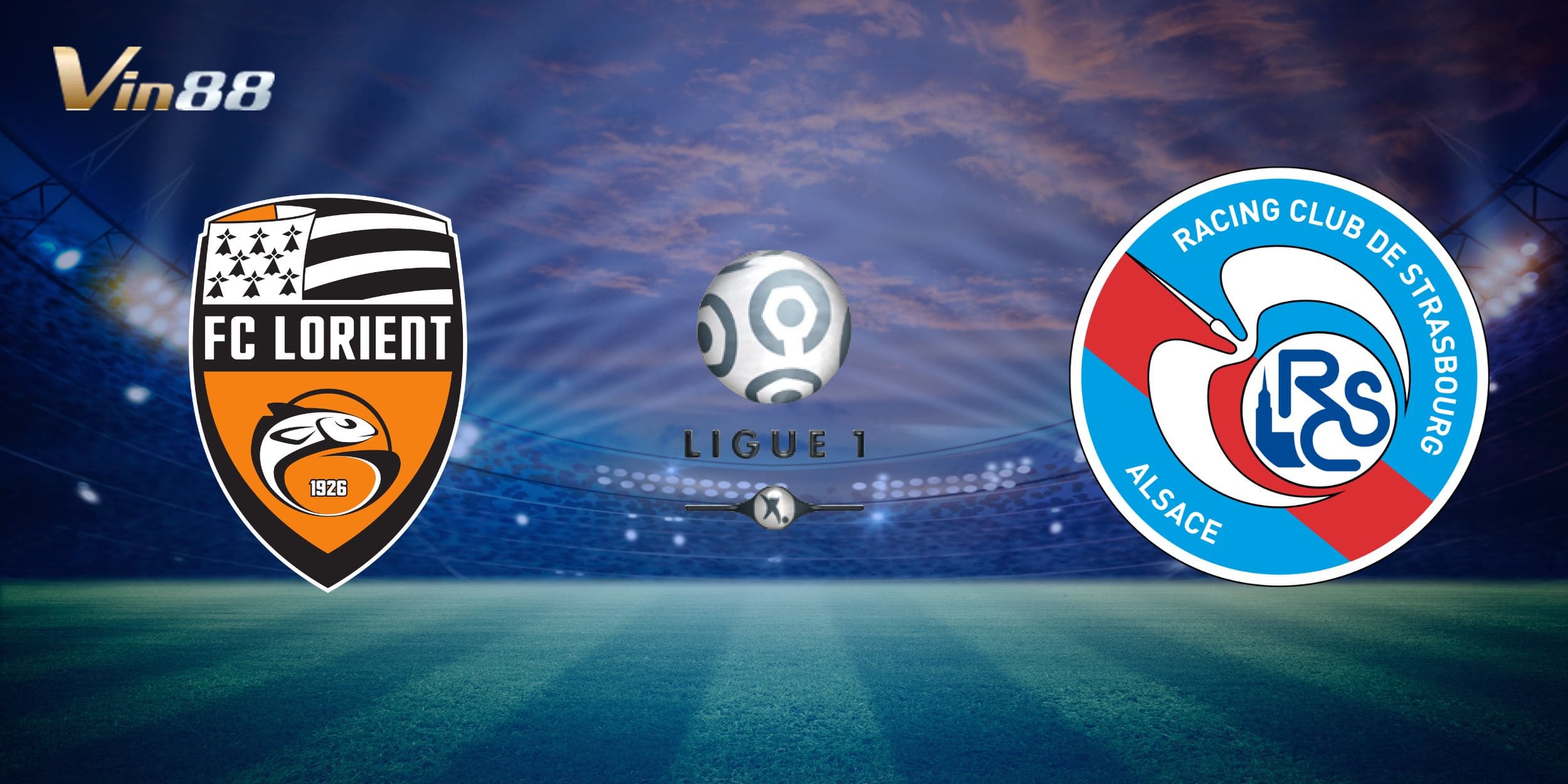 Tổng quan Lorient vs Strasbourg với dữ liệu xác suất trước vòng 31 Ligue 1