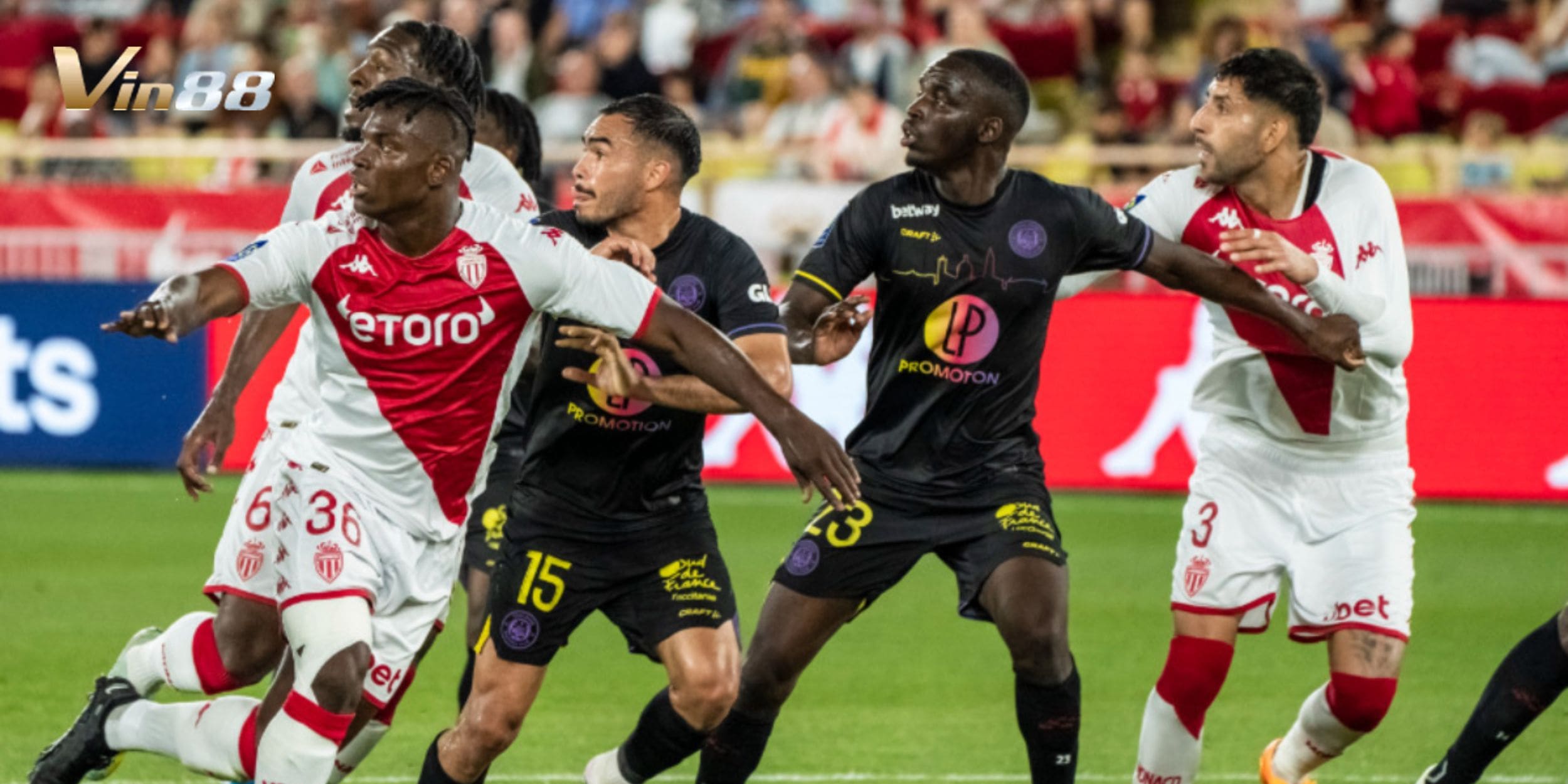 Toulouse vs Monaco có thể kết thúc với chiến thắng sát nút cho đội khách