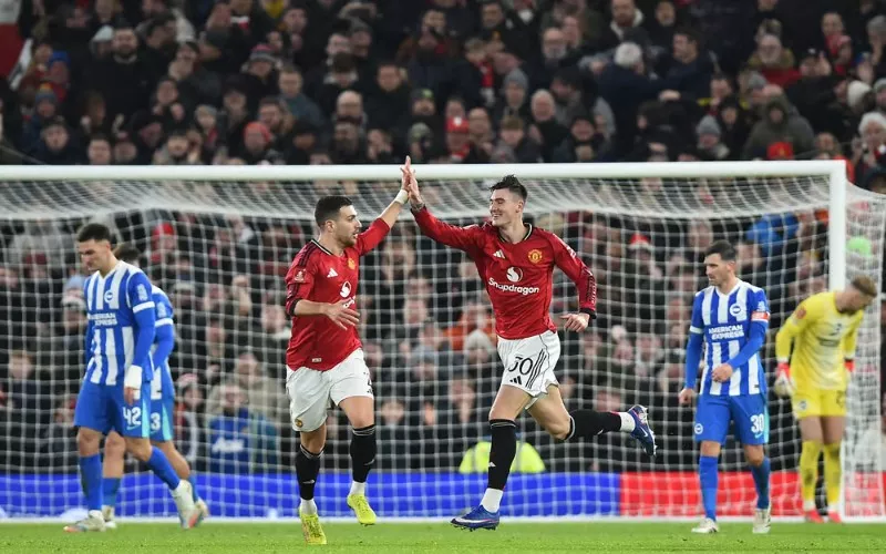 Thành tích thi đấu gần đây của Brighton vs Man United