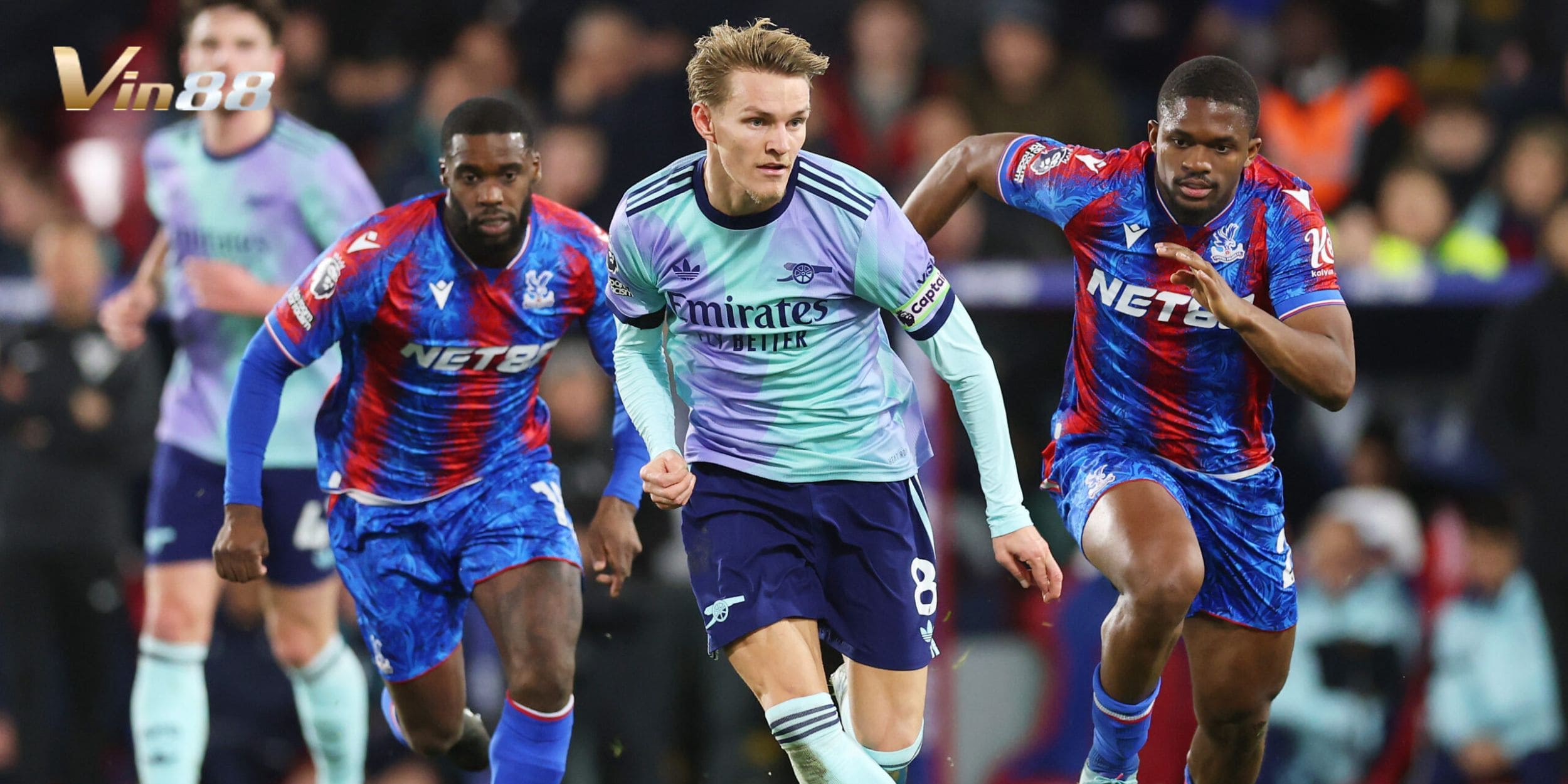 Crystal Palace vs Arsenal được dự đoán nghiêng lợi thế lớn cho đội khách