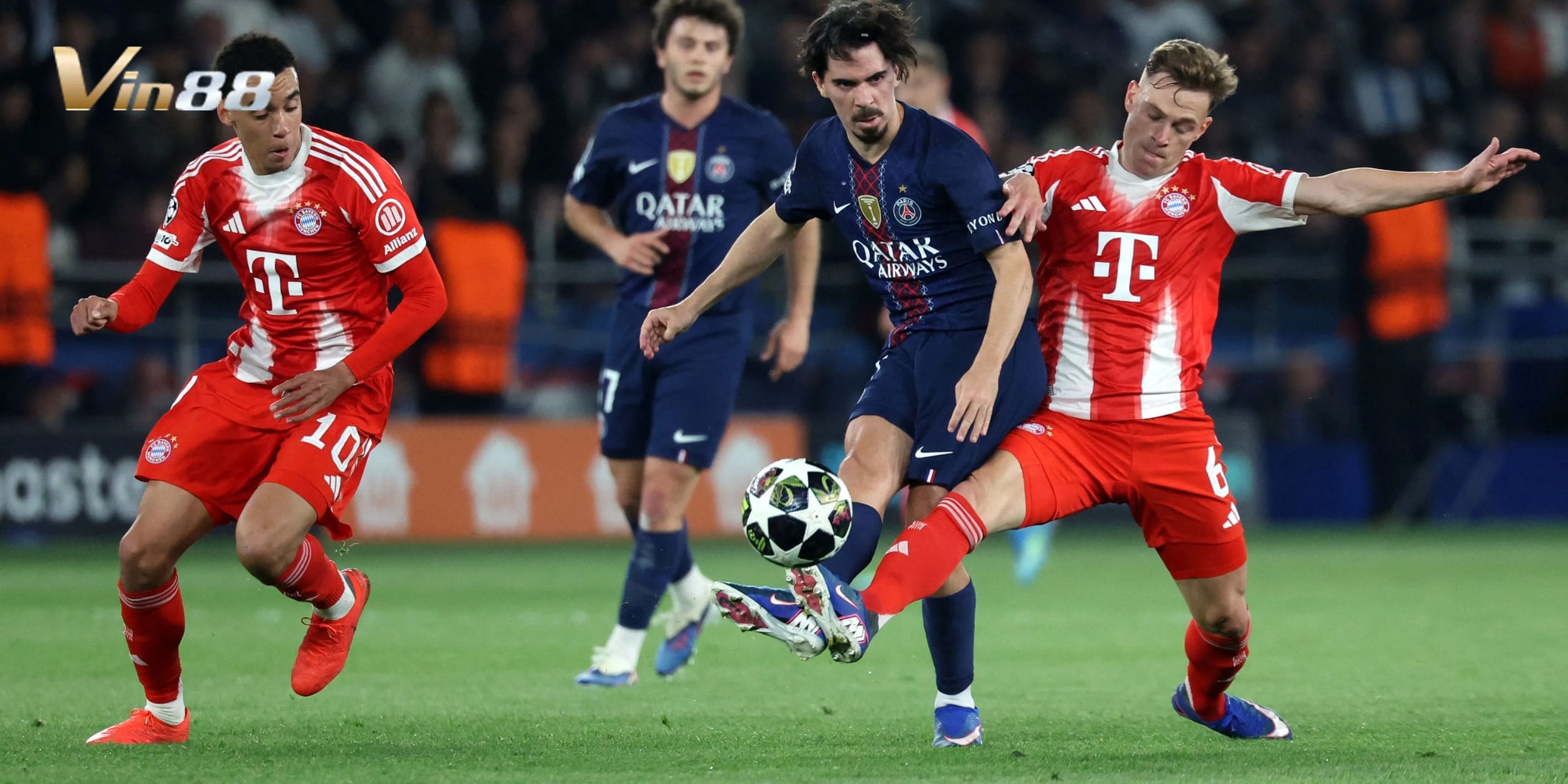 Dự đoán chung cuộc Bayern Munich 2-1 Paris Saint-Germain
