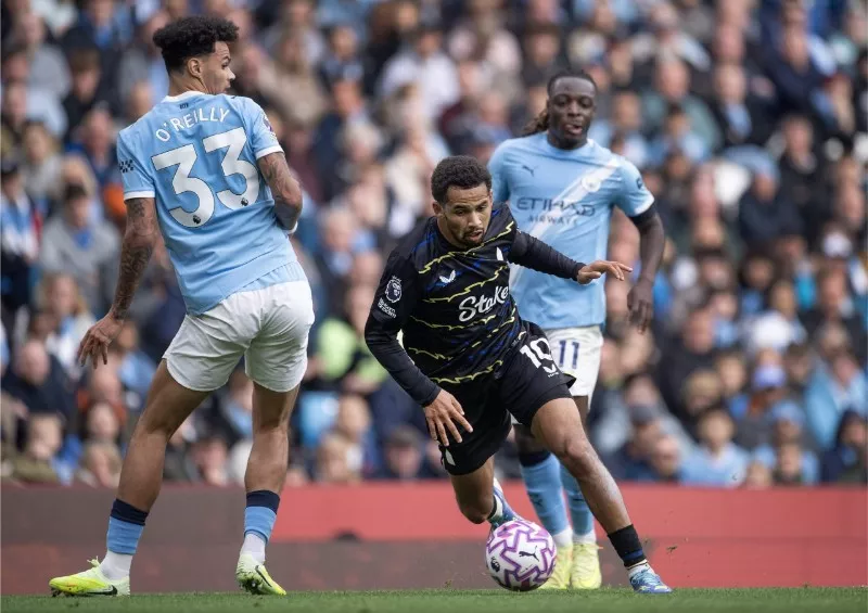 Thành tích thi đấu gần đây của Everton vs Man City