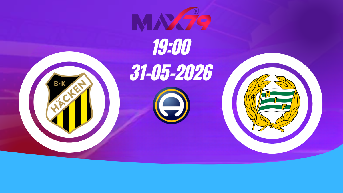 Soi kèo Hacken vs Hammarby | 19h00 – 31/05/2026 – VĐQG Thụy Điển