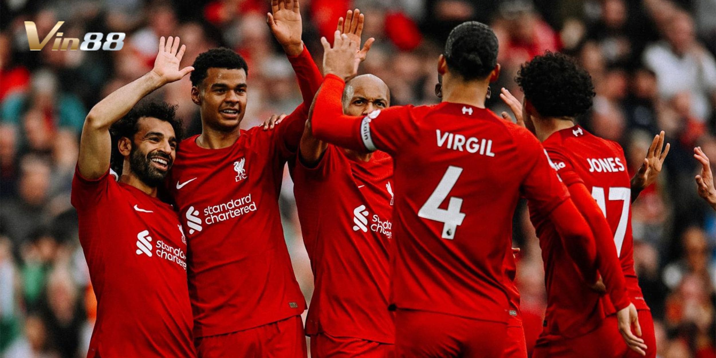 Liverpool duy trì phong độ ổn định trong cuộc đua top đầu Ngoại Hạng Anh