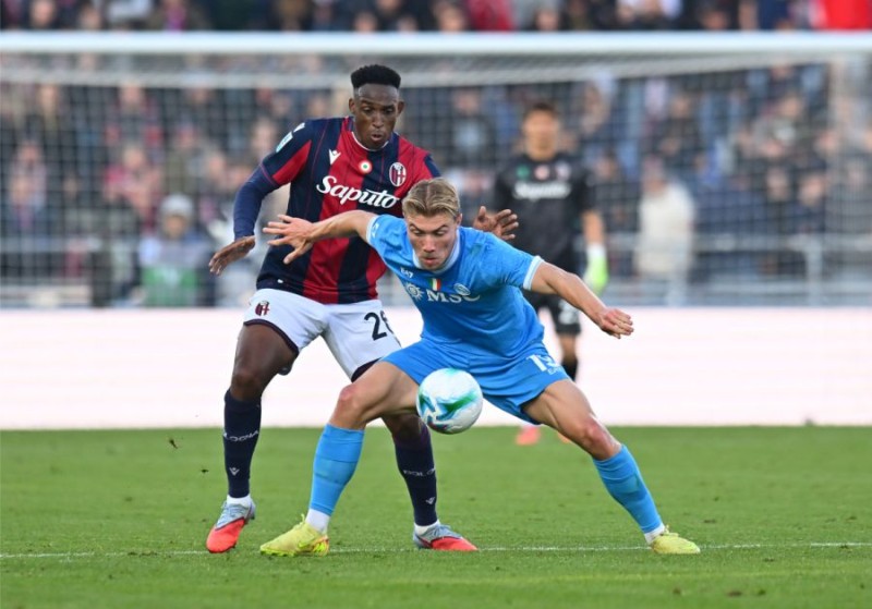 Trước trận đấu Napoli vs Bologna