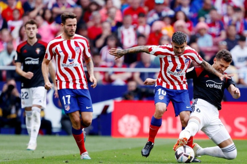 Trước trận đấu Osasuna vs Atletico Madrid