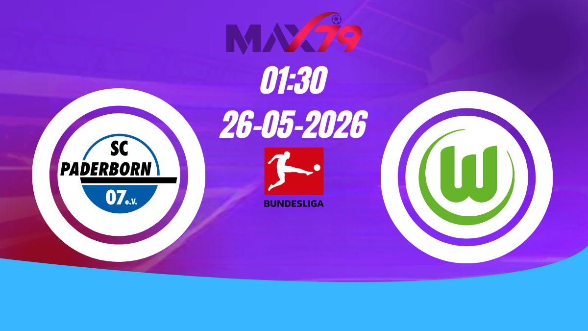 Soi kèo Paderborn vs Wolfsburg | 01h30 - 26/05/2026 - Bundesliga