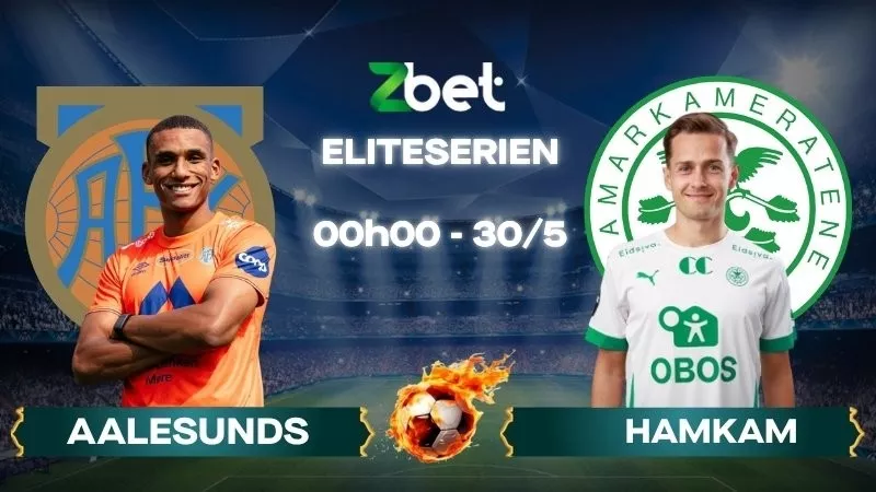 Nhận định soi kèo Aalesunds vs HamKam - 00h00 30/05/2026 - Eliteserien