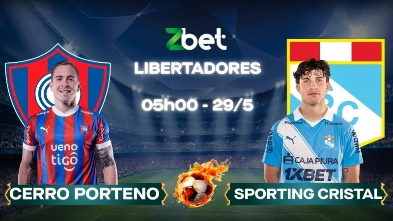 Nhận định soi kèo Cerro Porteno vs Sporting Cristal - 05h00 29/05/2026 - Libertadores