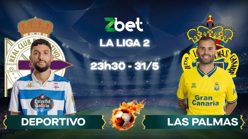 Nhận định soi kèo Deportivo vs Las Palmas – 23h30 31/05/2026 – La Liga 2