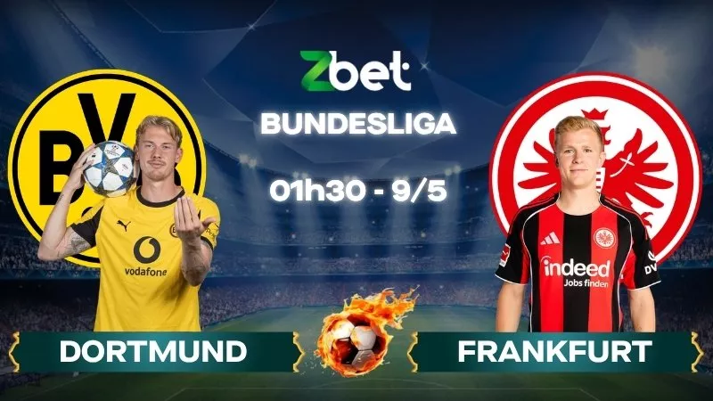 Nhận định soi kèo Dortmund vs Frankfurt - 01h30 09/05/2026 - Bundesliga