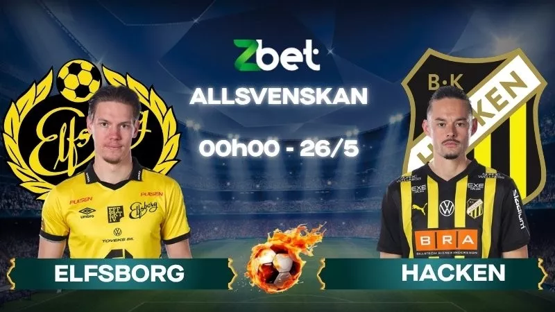Nhận định soi kèo Elfsborg vs Hacken - 00h00 26/05/2026 - Allsvenskan