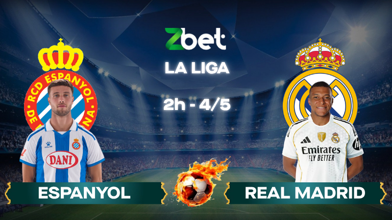 Nhận định soi kèo Espanyol vs Real Madrid – 02h00 04/05/2026 – La Liga