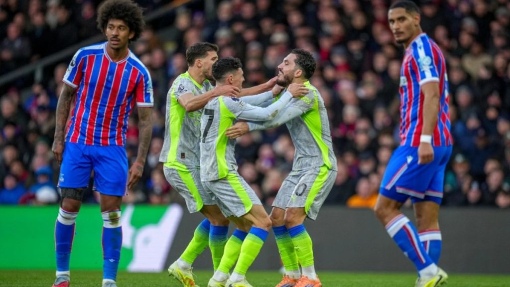 Dự đoán tỷ số Manchester City - Crystal Palace: 3-1