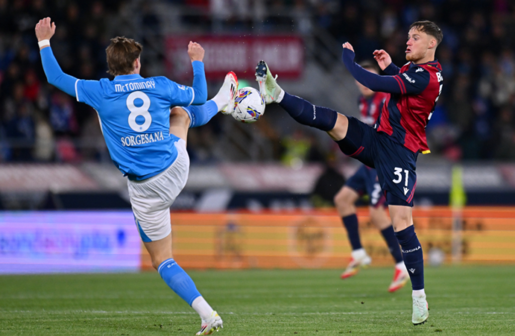 Dự đoán tỷ số Napoli - Bologna: 1-1