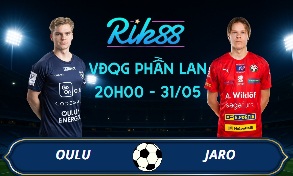 Soi kèo Oulu vs Jaro – 20h00 ngày 31/05/2026 – VĐQG Phần Lan