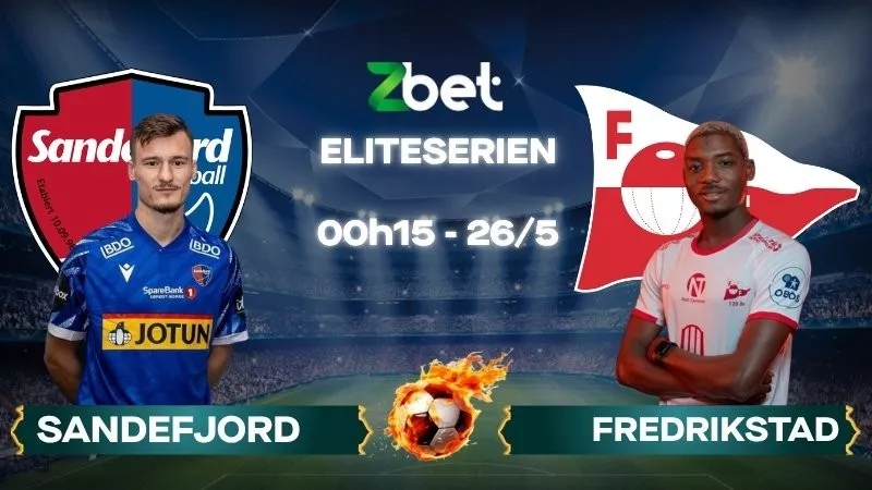 Nhận định soi kèo Sandefjord vs Fredrikstad - 00h15 26/05/2026 - Eliteserien