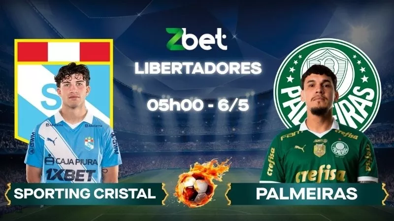 Nhận định soi kèo Sporting Cristal vs Palmeiras - 05h00 06/05/2026 - Libertadores