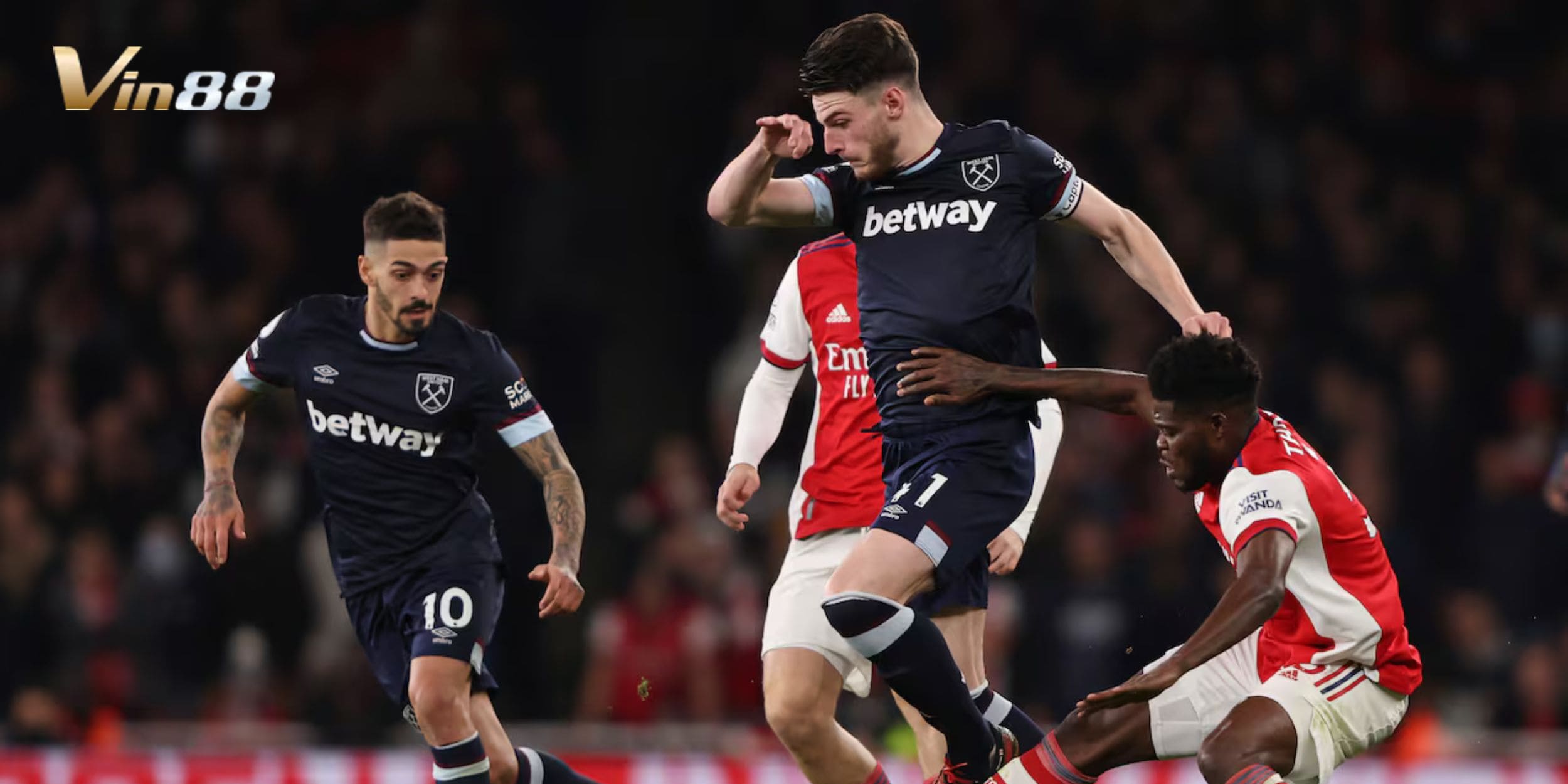 Soi kèo West Ham United vs Arsenal với nhận định chuẩn xác từ VIN88