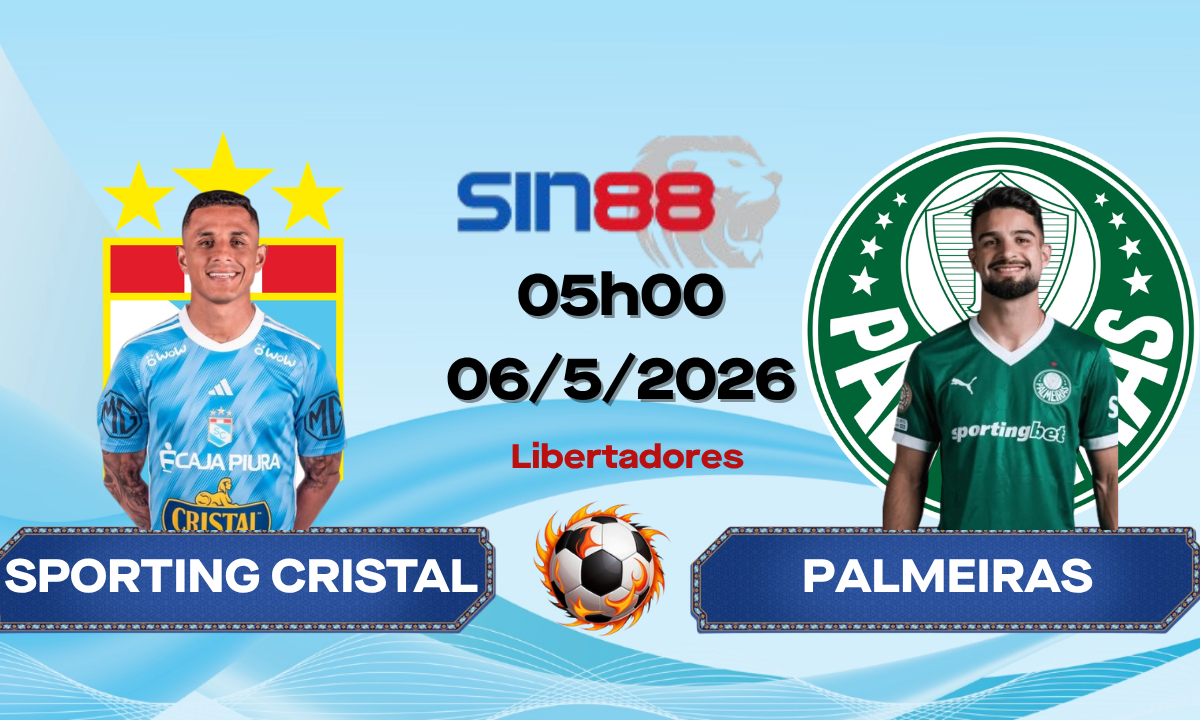 Soi kèo bóng đá Sporting Cristal - Palmeiras 05h00 ngày 06/05/2026 - Copa Libertadores