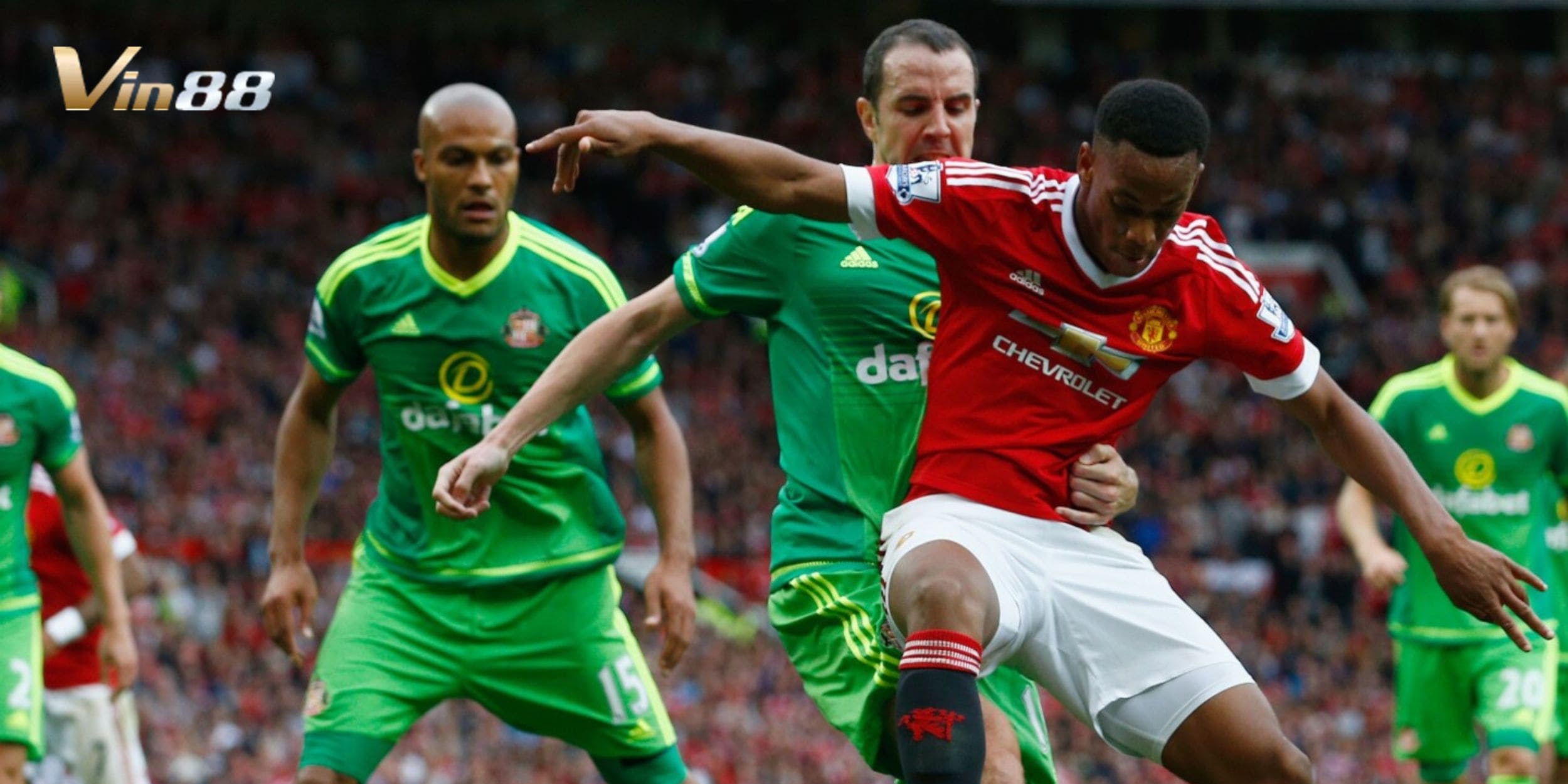 Sunderland vs Manchester United với kèo đấu nghiêng hẳn về phía Quỷ đỏ