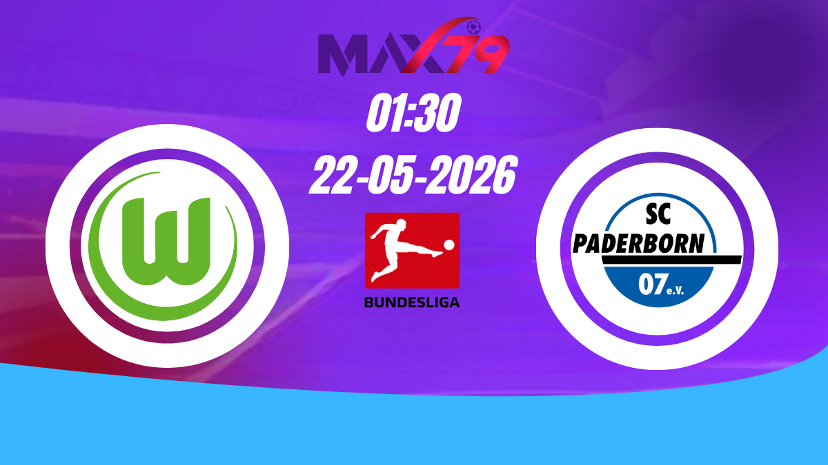 Soi kèo Wolfsburg vs Paderborn | 01h30 - 22/05/2026 - Bundesliga