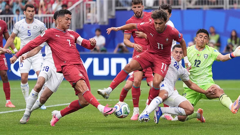 Trước trận đấu Bồ Đào Nha vs Croatia