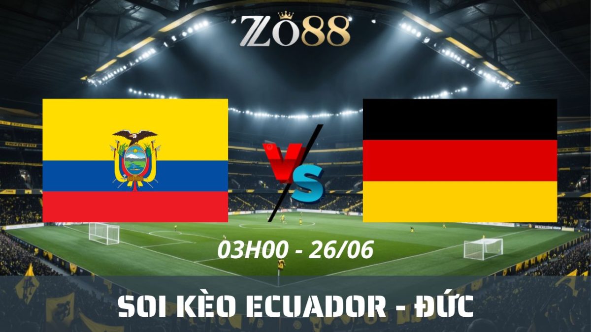 Soi kèo nhà cái Ecuador – Đức 26/06/2026 03h00 World Cup
