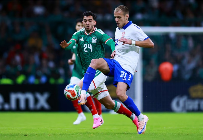 Trước trận đấu Mexico vs Nam Phi