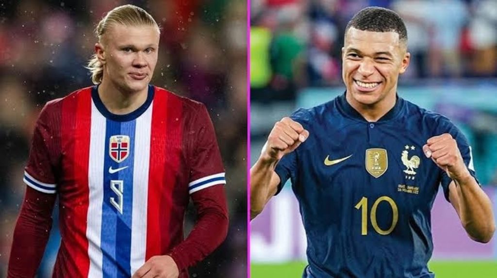 Cả Haaland và Mbappe đều có 4 bàn thắng sau 2 lượt trận vòng bảng