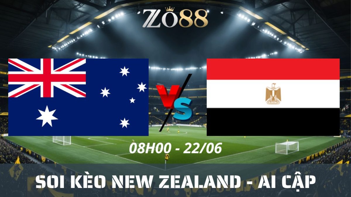 Soi kèo nhà cái New Zealand – Ai Cập 22/06/2026 08h00 World Cup